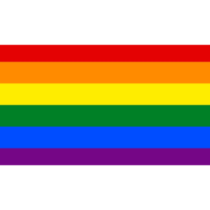 Pride rainbow flag
