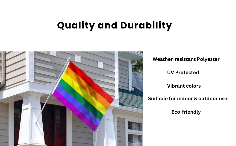 Rainbow Pride Flag 25 Strings Set | LGBTQ+ Celebration & Event Decoration