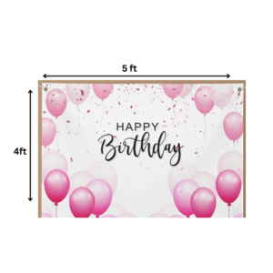 Happy birthday backdrop