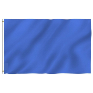 Plain Navy Blue Flags Polyester with Brass Grommets 2 X 3 Ft
