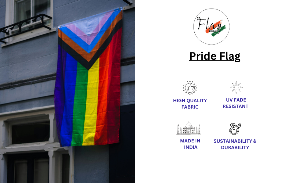 Rainbow Pride Flag 25 Strings Set | LGBTQ+ Celebration & Event Decoration