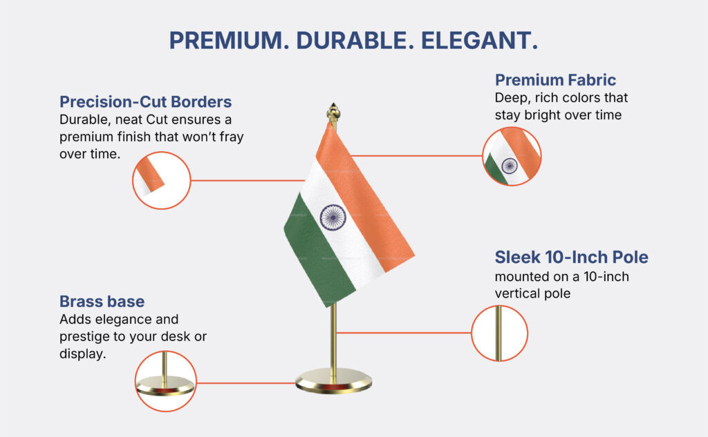 Single Table Flag for office