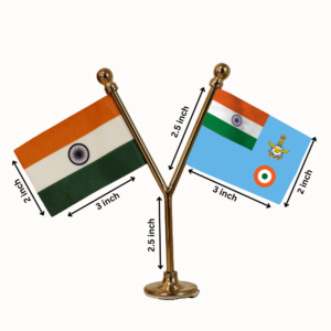 Indian Airforce Car Dashboard Flag