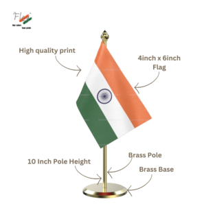 Indian table flag