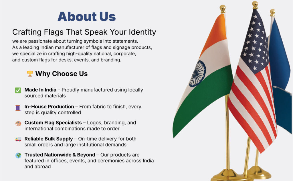 Table flag for Office