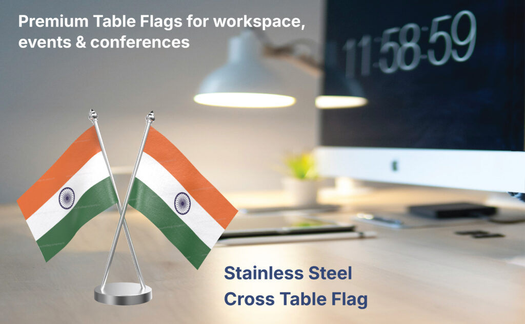 Stainless Steel Table Flag