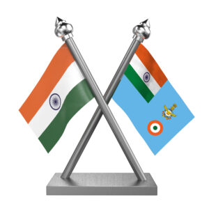 Indian Airforce Car Dashboard Flag
