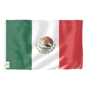 Mexico National Flag - 2ftx3ft Outdoor Flag for Homes, Offices & Events