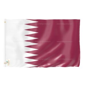 Qatar National Flag - 2ftx3ft Outdoor Flag for Homes, Offices & Events