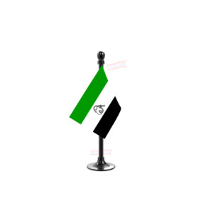 AIUDF (All India United Democratic Front) Car Dashboard Flag | Single Black Acrylic Dashboard Flag |