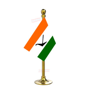 BPF (Bodoland People's Front) Car Dashboard Flag | Single Gold Acrylic Dashboard Flag |