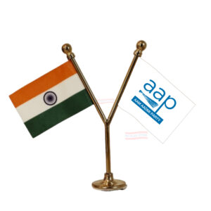 AAP Car Dashboard Flag | Y Shape Stainless Steel Dashboard Flag |