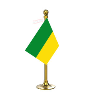 IPFT (Indigenous People's Front of Tripura) Car Dashboard Flag | Single Gold Acrylic Dashboard Flag |
